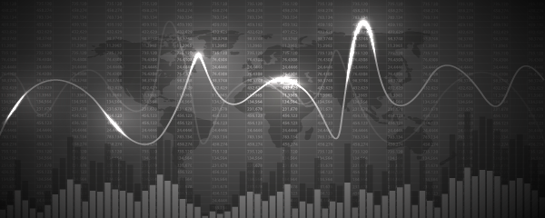 Financial Data Graph, Stock Market